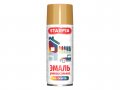 Краска-эмаль аэроз. универсальная золотой металлик STARFIX 520мл (1036) (Жемчужно-золотой, глянцевая)