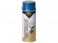 Лак на акриловой основе синий INRAL METALLIC SPRAY 400мл (Цвет синий.)