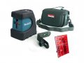 Нивелир лазерный MAKITA SK 102 Z с держателем в сумке (проекция: крест, до 30 м, +/- 0.30 мм/м, резьба 1/4