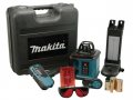 Нивелир лазерный ротационный MAKITA SKR 200 Z в кейсе (проекция: 1 плоскость 360°, точка, до 200 м, +/- 0.30 мм/м, резьба 5/8